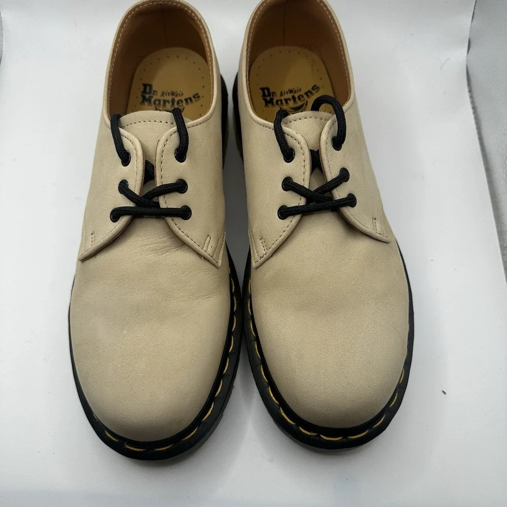 Dr Martens 1461 Iced II Buttersoft Light Tan Leather Oxfords Men 7 Women 9‎ NEW